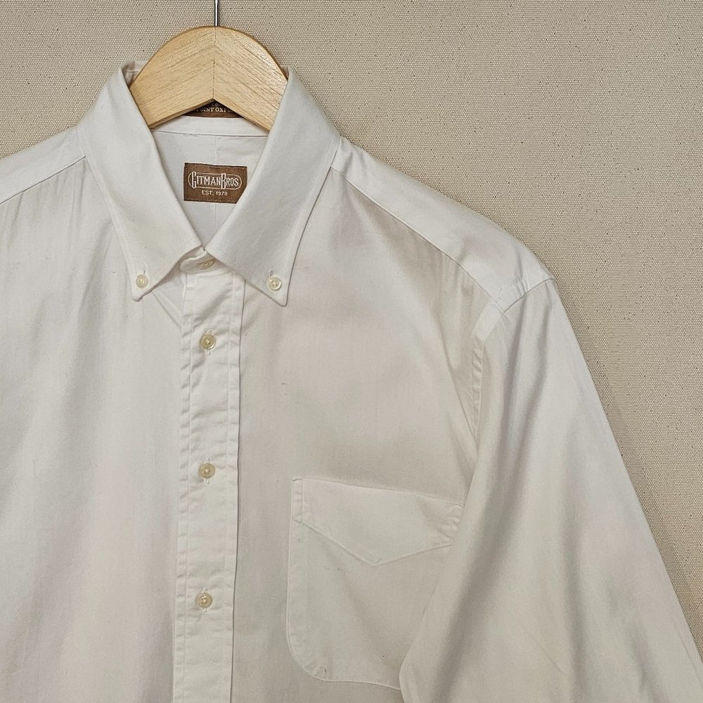 Gitman Brothers Ultra Fine Pinpoint Oxford Button Down 15.5